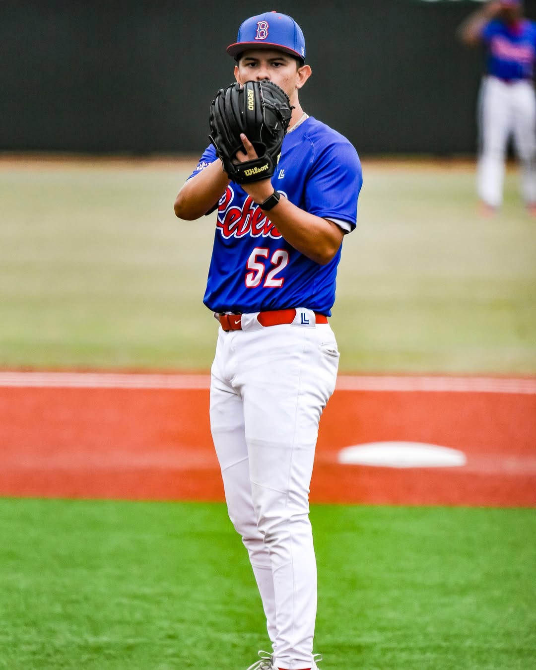 Bennett Rebels pitcher on the mound