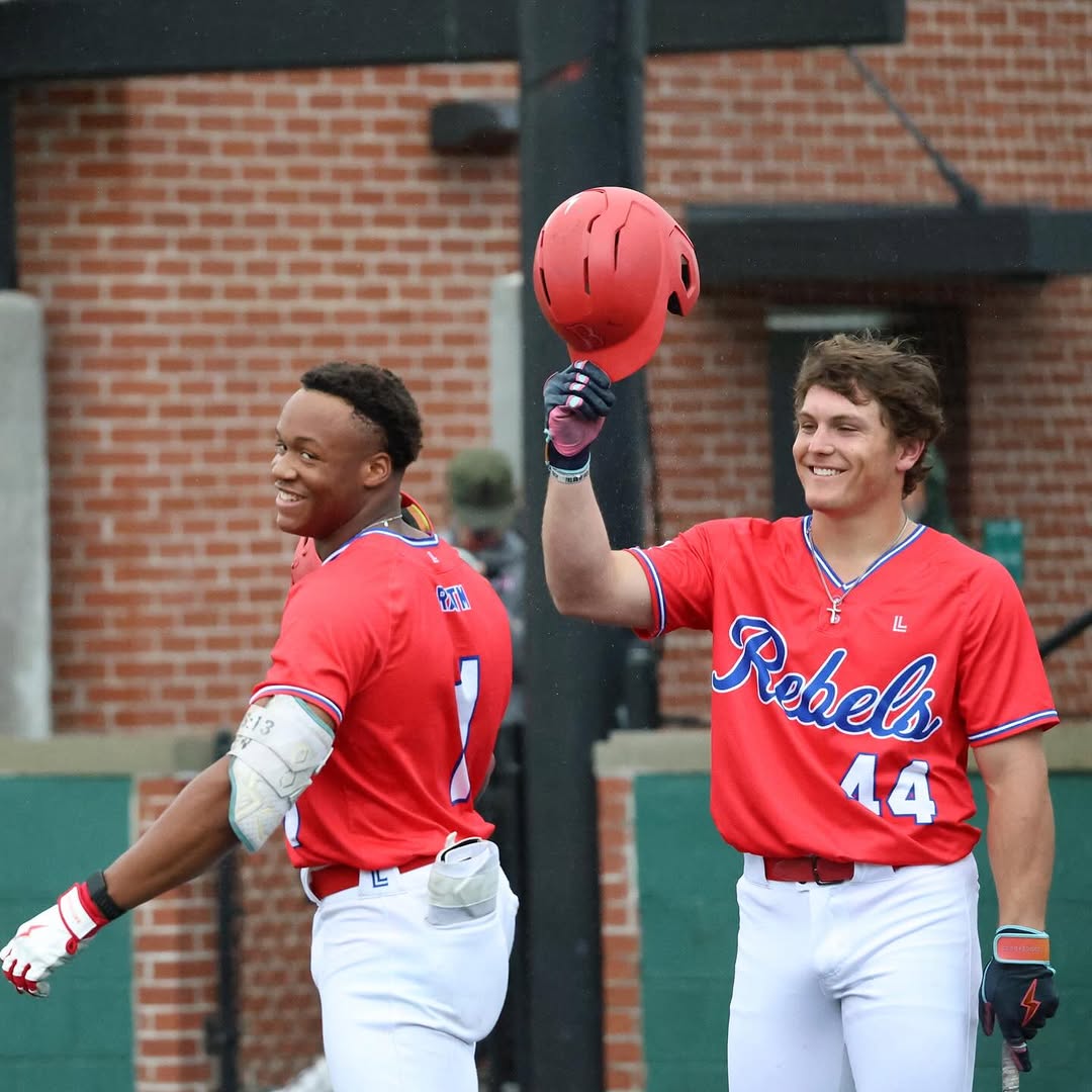 Bennett Rebels celebrating after a big play